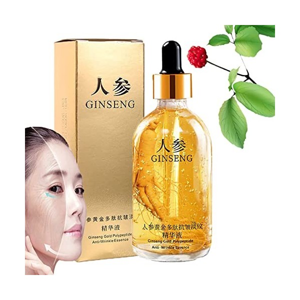 Ginseng Polypeptide Anti-Ageing Essence,Ginseng Anti-Ageing Essence,One Ginseng Per Bottle-Ginseng Gold Polypeptide Anti-Agei