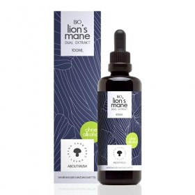 Lefna Lions Mane Teinture de champignon vital Hericium Erinaceus sans alcool – Haute dose crinière de lion en gouttes avec 