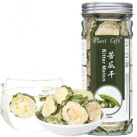 Plant Gift Gohyah Tea, Bitter Melon Tea, Melons amers secs / momordique / concombre sauvage / thé melon amer Comprimés de 