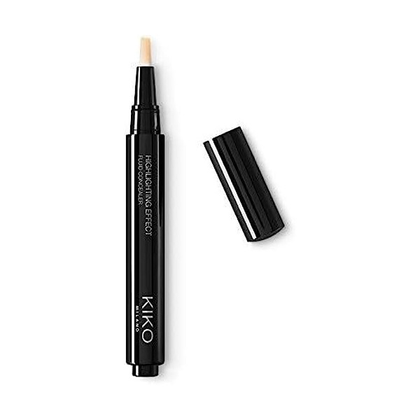 KIKO Milano Highlighting Effect Fluid Concealer 01 | Correcteur Fluide Enlumineur Anti-cernes / Correcteurs