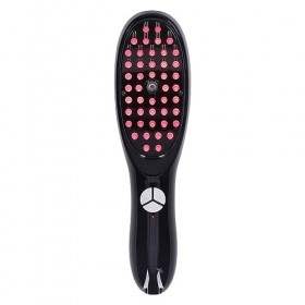Peigne de Massage Vibrant à Pulvérisation, Brosse de Massage électrique du Cuir Chevelu Facile à Utiliser, Multifonctionnelle