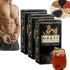 EXQST Ginseng Cinq Trésors Thé du Rein Ginseng Cinq Trésors Thé du Rein Fort pour Homme Racine de Bambou Cinq Trésors Thé du 