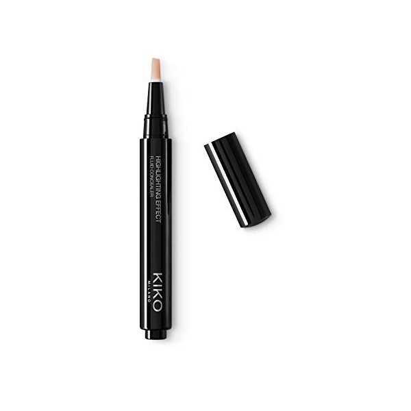 KIKO Milano Highlighting Effect Fluid Concealer 01 | Correcteur Fluide Enlumineur Anti-cernes / Correcteurs