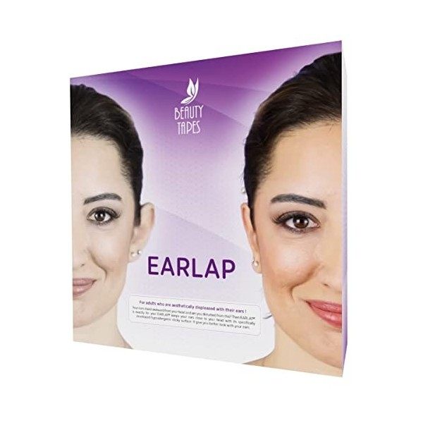 EARLAP Correcteur cosmétique pour oreilles séparées, Résout le problème des grosses oreilles, correcteurs doreille saillants