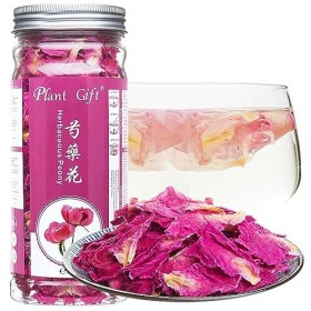 Plant Gift 100% Natural Herbaceous Peony Tea La fleur de la médecine Thé de fleur de bourgeon de pivoine rose 30g/1.05oz