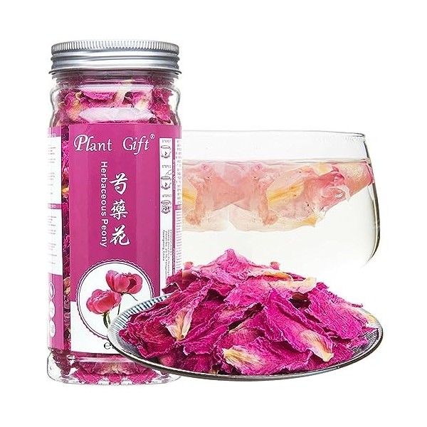 Plant Gift 100% Natural Herbaceous Peony Tea La fleur de la médecine Thé de fleur de bourgeon de pivoine rose 30g/1.05oz