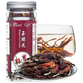 Plant Gift 100% Natural Magnolia flower tea, Magnolias secs santé chinoise 40g/1.41oz