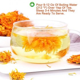 Plant Gift Calendula Tea Calendula Sechee / thé calendula / Marigold , Thé aux fleurs chinoises, 100% de santé de souci na
