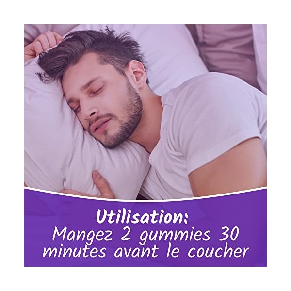 Vitaful Happy Sleep - Melatonine 1,9 mg - Complément Alimentaire Pour le Sommeil - Mélatonine + Choline - Pour un Meilleur So