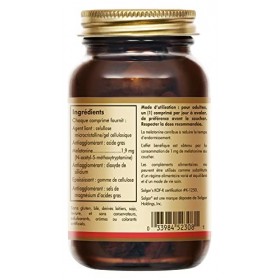 Solgar Super Mélatonine 1,9mg - Sommeil - Facilite lendormissement - Atténue les effets du décalage horaire - Complément Ali