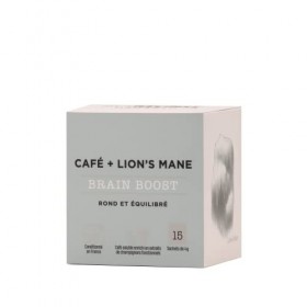 Café Concentration - Lions Mane - Concentration, Mémoire, Système nerveux - 15 Sachets - Biologique & Vegan - So Mush Organi