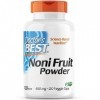 Doctors Best, Noni Fruit Powder Poudre de Fruit de Noni , 650mg, 120 Capsules végétaliennes, Testé en Laboratoire, Sans Glu