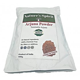 Natures Spirit Poudre décorce naturelle dArjuna-XXL-1 KILO-1000g-Terminalia arjuna Pure Triple Filtered