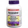 Webber Naturals® Resveratrol with Grape Seed Extract 200/25 mg 90Caplets