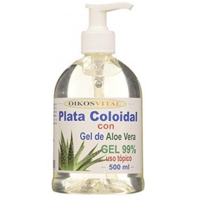 Oikos Gel Aloe Vera Argent Coloidal 500 ml - 1 pièce