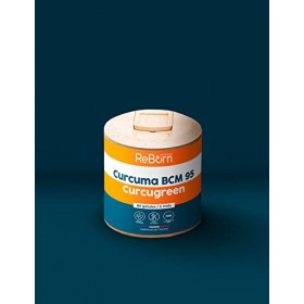 Curcuma ultra dosé • Qualité maximale : BCM95® Curcugreen® • Meilleure biodisponibilité : x700% • 2 mois • Digestion & Articu