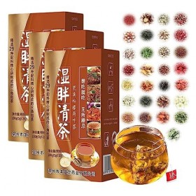 DUHANXI 29 Saveurs De Thé De Soins du Foie, Thé Minceur éliminant L’humidité, Thé De Soins du Foie De Santé, 29 Saveurs De Th