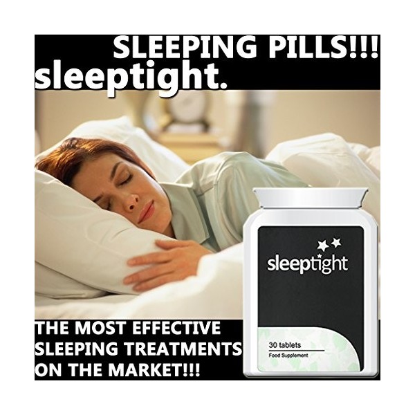 Sleep Tight Serrés anti-anxiété somnifères comprimés / insomnie dormir pills !!