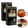Thé au ginseng cinq trésors, thé aux reins au ginseng, thé chinois pour les soins des reins, thé aux cinq saveurs pour hommes