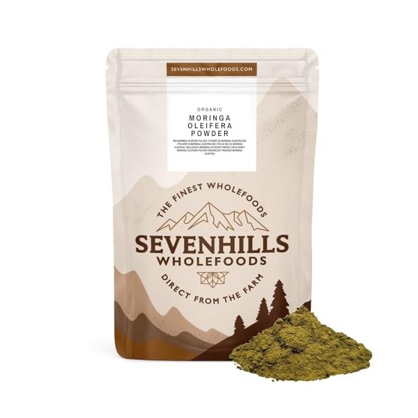 Sevenhills Wholefoods Poudre De Moringa Oleifera Bio 1kg