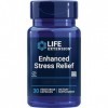 Life Extension, Enhanced Stress Relief, Citronnelle et L-Théanine, 30 Capsules végétaliennes, Testé en Laboratoire, Sans Glut