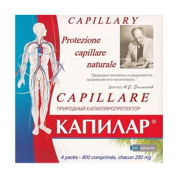 Kapilar 200 comprimés Taxifoline. La source Dihydroquercétine. Compléments à base de plantes