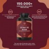 Reishi - 270 gélules de 650mg par gélule - 9750mg par jour Extrait 5:1 - 40% polysaccharides bioactifs - Ganoderma Lucidum 