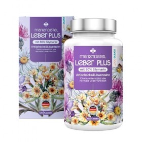 Capsules de chardon-Marie pour le foie, haute dose 500 mg par jour avec 80% de silymarine, arithocke et pissenlit desmodium c