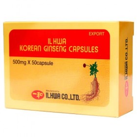 Panax Ginseng Coréen 50 Gélules à 500mg Api Nature