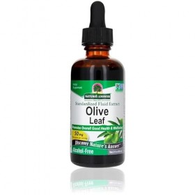 Natures Answer, OleoPein Olive Leaf, 60ml, Testé en Laboratoire, Sans Gluten, Sans Soja, Végétarien