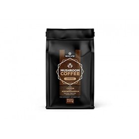Solve Labs® ● Café Moulu Avec Chaga Et Ashwaganda ● Café Brésilien De Qualité Supérieure, DOrigine Unique ● Torréfaction Moy