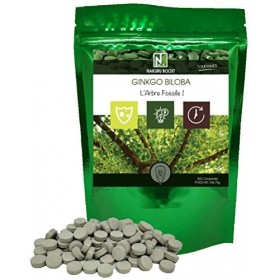 NAKURU | Ginkgo Biloba | Gamme Boost | Fabriqué en France |"LArbre Fossile!" | 350 Comprimés de 705mg / Poids Net: 246,75g 
