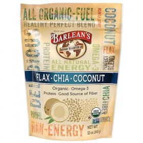 Barleans Organic Oils Raw Energy Powder, 12 Ounce