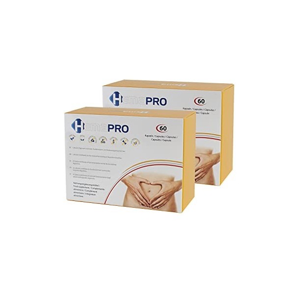 Hémorroïdes - 2 Hemapro Pills: Pilules pour prévenir les hémorroïdes