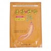Lot de 5 tampons de santé pour soulager la douleur au ginseng rouge coréen 100 EA 
