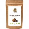 Poudre de Champignon Chaga MB Superfoods - Complément de Champignon Biologique avec Extrait de Chaga - Végétalien, Non-OGM - 