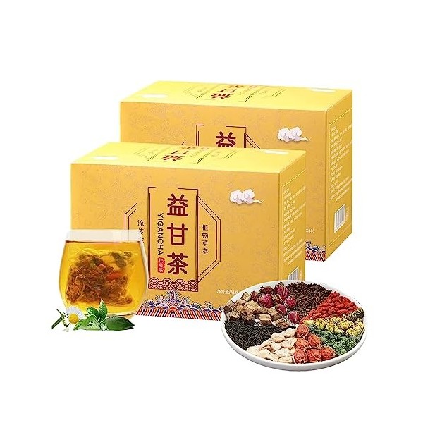 YODAOLI Health Liver Care Tea Home Standing, 18 Flavors Liver Care Tea, Daily Nourishing Tea, Yigancha Herbal Tea for Liver 