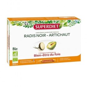SUPERDIET - Radis Noir Et Artichaut Bien-Être Du Foie 20X15Ml - Lot De 2