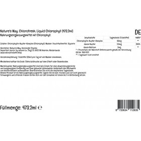 PremiumVital, Natures Way, Chlorofresh Liquid Chlorophyll, Arôme Menthe, 473,2ml, avec Pilulier Pratique, Testé en Laboratoi
