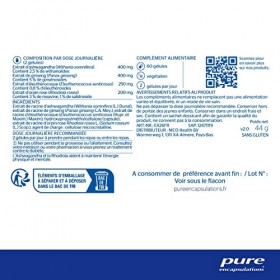 Pure Encapsulations - Energy Xtra - Association de 4 Extraits de Plantes - Panax Ginseng, Ginseng de Sibérie & Rhodiola - Éne
