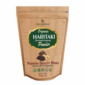 Poudre dHaritaki biologique Terminalia chebula 100 g Deep Ayurveda