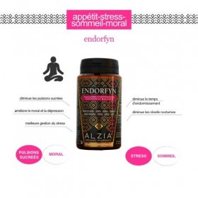 ENDORFYN- COMPLÉMENT ALIMENTAIRE À BASE DE PLANTES-DIMINUTION DES ENVIES DE SUCRE-GESTION DU STRESS-AMÉLIORATION DU SOMMEIL-S