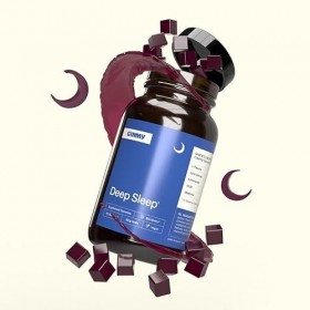 GIMMY Deep Sleep - compliment alimentaire aux gommes pour le sommeil - melatonine, L-théanine, valériane, vitamine B6 et camo