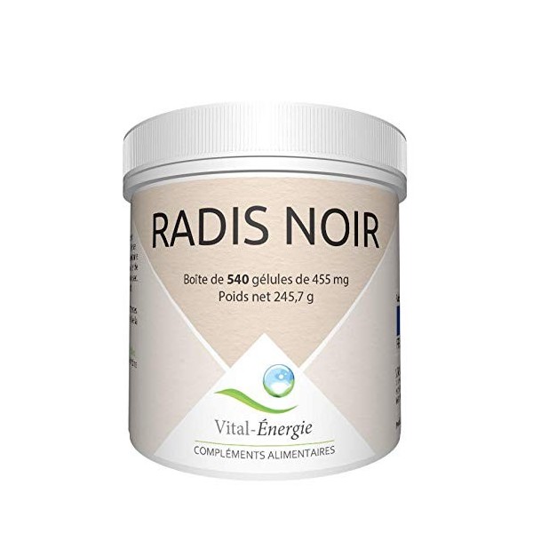 Vital-Energie Radis Noir 540 gélules