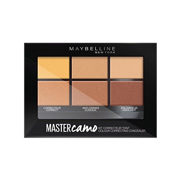 Maybelline New York Master Camo Kit correcteur teint 02 médium 6,5 g Anti-cernes / Correcteurs