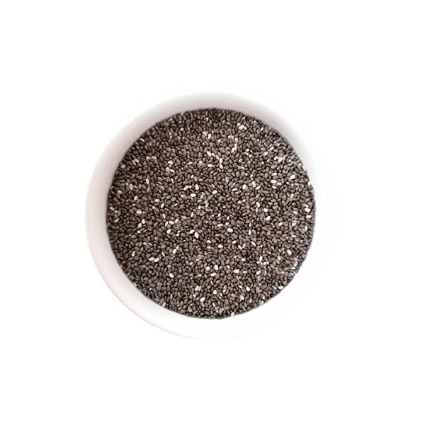 2kg 2x1kg GRAND FORMAT Graine de chia Superfood Superaliment GRAINES DE CHIA de qualité LE MONOPATI