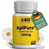 ApiPure® Apigénine 100mg gélules pour le sommeil & la relaxation à base de camomille | 100 gélules | Apigénine gélules | Comb