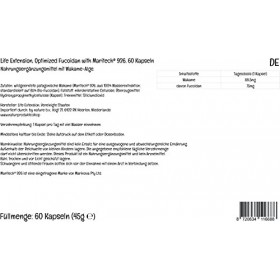 Life Extension, Optimized Fucoidan with Maritech, Extrait de Wakame, 60 Capsules végétaliennes, Testé en Laboratoire, Sans Gl