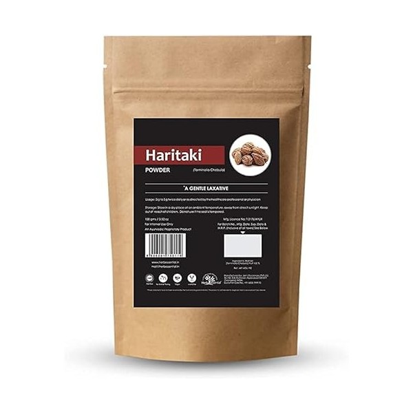 CROV HerbenoHerb Essential Pure Haritaki Poudre 100 g