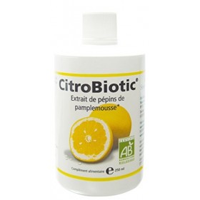 CitroBiotic Extrait de Pépin de Pamplemousse Liquide Bio 250 ml